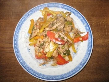 Schweinefilet mit buntem Paprikagemüse - Rezept - Bild Nr. 5