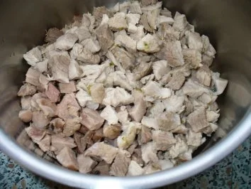 Hausgemachte Sülze auf Rukolasalat - Rezept - Bild Nr. 5