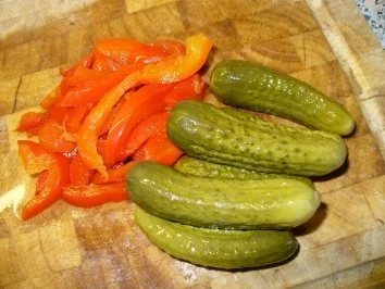 Hausgemachte Sülze auf Rukolasalat - Rezept - Bild Nr. 6