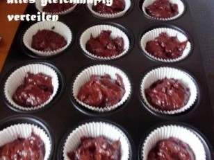Kuchen~Muffin~Schoko mit Eierlikör - Rezept - Bild Nr. 3