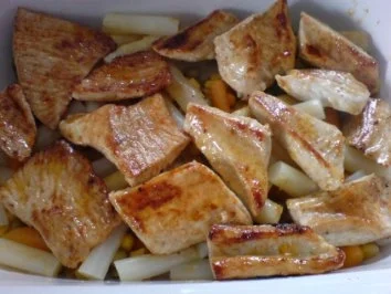 Putenschnitzel im Gemüsebett - Rezept - Bild Nr. 8