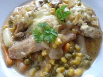 Putenschnitzel im Gemüsebett - Rezept - Bild Nr. 15