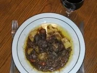 Fleisch: Schafrücken geschmort - Rezept