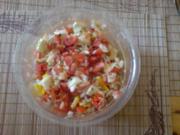 Tomaten-Morzarella Salat mal anders - Rezept