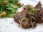 Glasierte Entenleber mit Birnen-Chutné und Feldsalat - Rezept