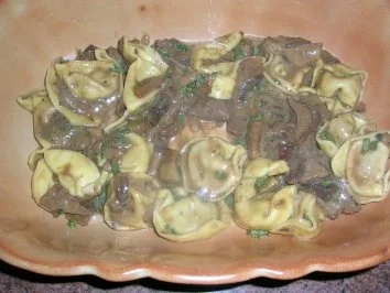 Rezept: Toretillini-Steinpilz-Auflauf Bild Nr. 4 Toretillini-Steinpilz-Auflauf - Rezept - Bild Nr. 4