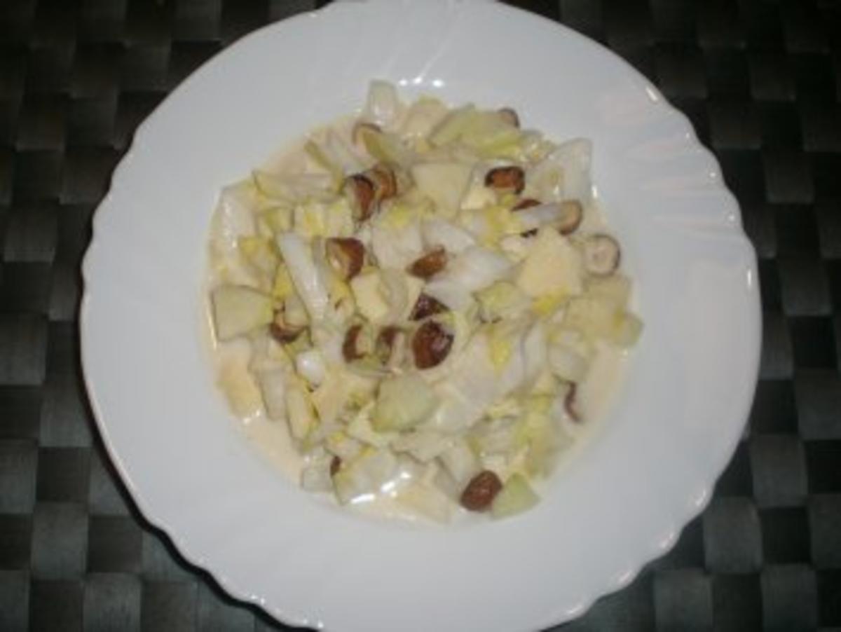 Chicoree-Apfel-Salat - Rezept