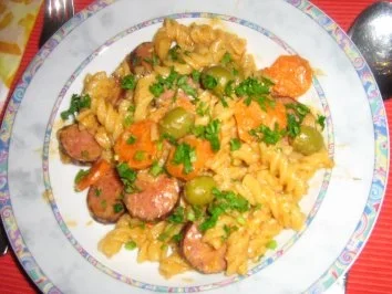 Mediterane Nudelpfanne - Rezept - Bild Nr. 7
