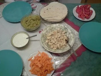 Rezept: Fajitas mit Guacamole Bild Nr. 2 Fajitas mit Guacamole - Rezept - Bild Nr. 2