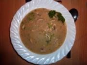 Suppen: Champignoncremesuppe - Rezept