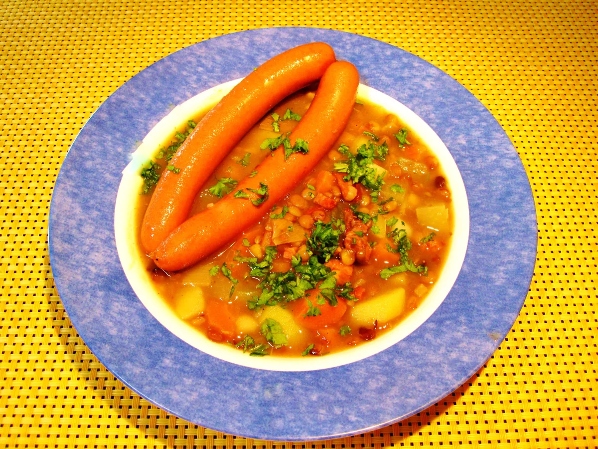 Linsensuppe einfach - Rezept - Bild Nr. 3825