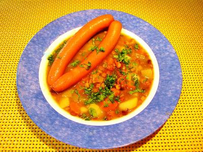 Linsensuppe einfach - Rezept - Bild Nr. 3825