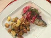 Brathering süß-sauer mit Würfelkartoffeln á la Henssler - Rezept