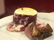 Gefüllte Entenbrust mit Rotkraut-Lasagne a la Henssler - Rezept