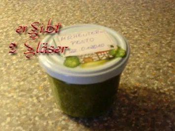 Mein Kräuterpesto - Rezept