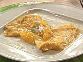Flambierte Crepès Suzette (Eva Padberg) - Rezept