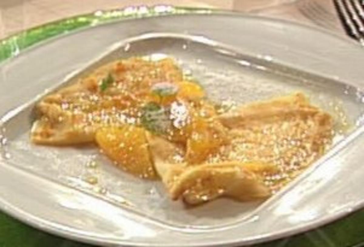 Bilder für Flambierte Crepès Suzette (Eva Padberg) - Rezept