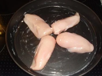 Geflügel: Kräuter-Sahne-Hähnchen mit Weisswein - Rezept - Bild Nr. 2