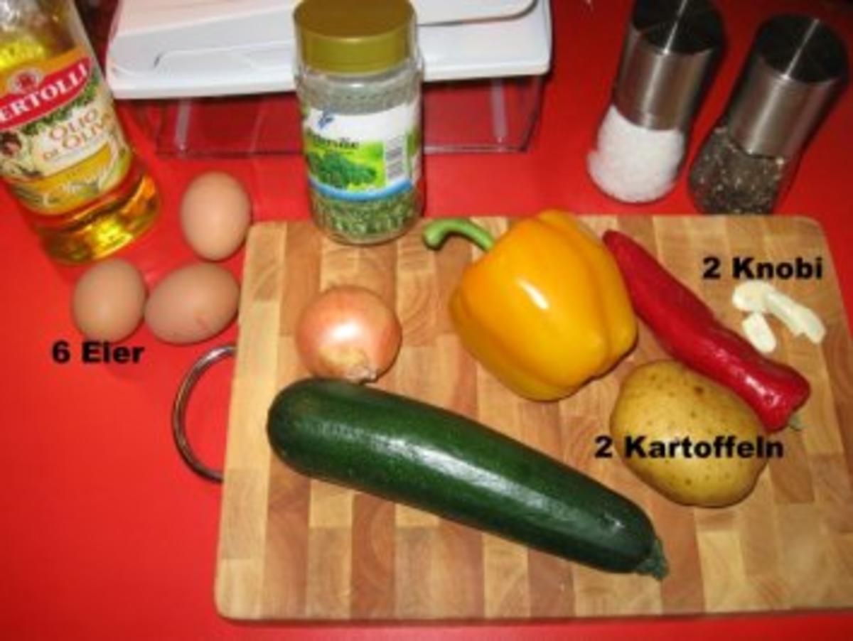 Spanische Gemüse-Tortilla - Rezept - Bild Nr. 2