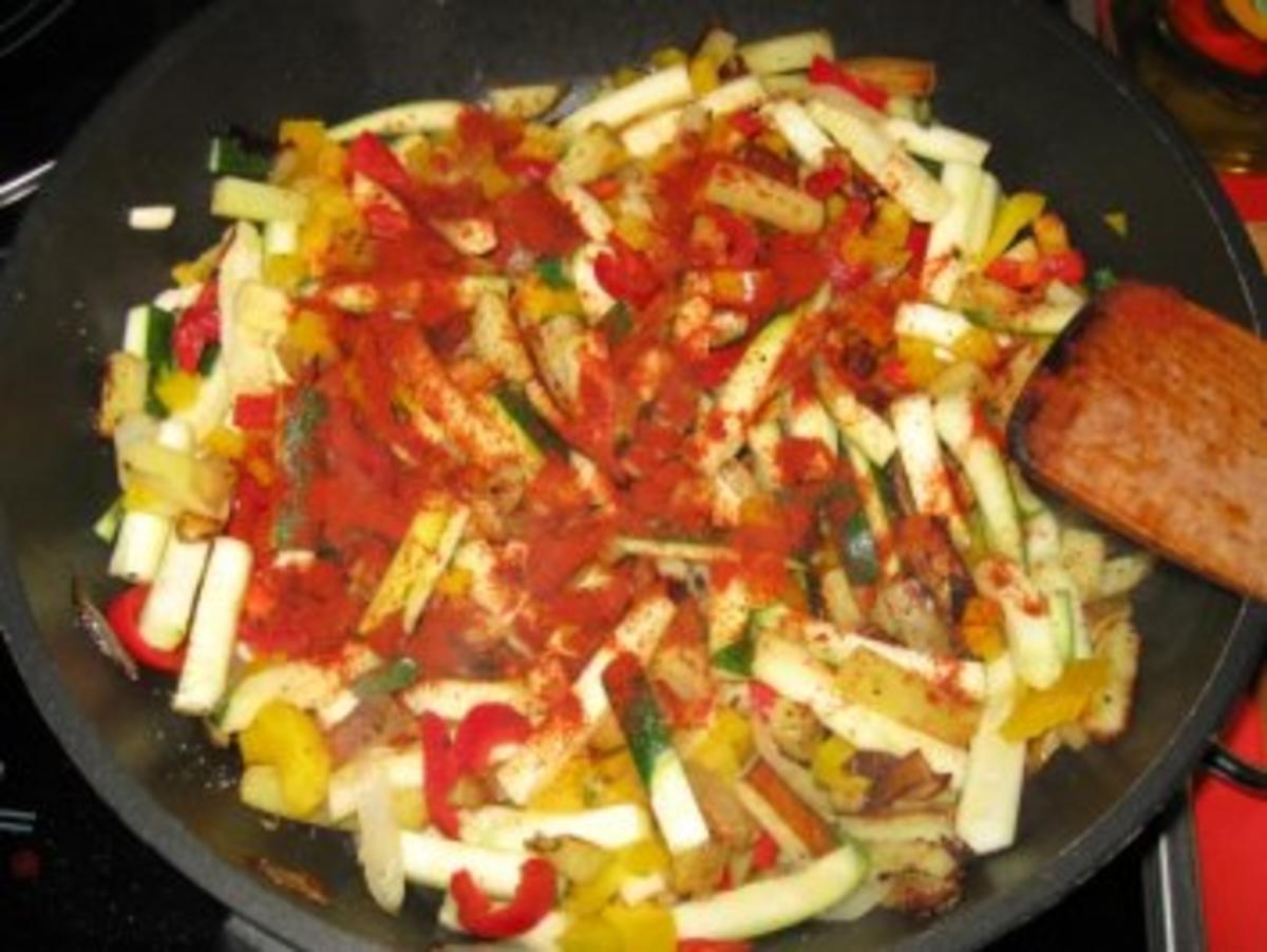 Spanische Gemüse-Tortilla - Rezept - Bild Nr. 5