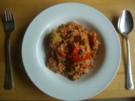 Hackfleisch - Reistopf - Rezept