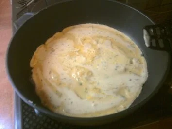 Herzhafte Eierpfannekuchen - Rezept - Bild Nr. 5