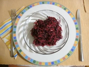Rezept: Rote Bete-Apfel-Salat Rote Bete-Apfel-Salat - Rezept