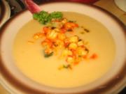 Suppe: Feine Chicoreesuppe mit Flußkrebsfleisch - Rezept