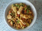 Chinesische Reispfanne - Rezept