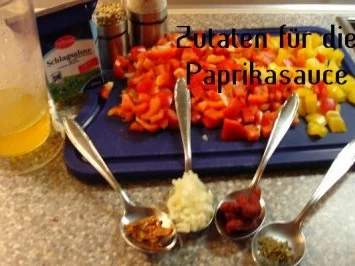 Spaghetti mit Paprikasauce - Rezept - Bild Nr. 2