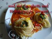 Spaghetti mit Paprikasauce - Rezept