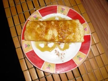 Omelett mit Bananen. - Rezept - Bild Nr. 3