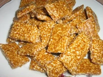 Caramel Sesam Bonbons - Rezept