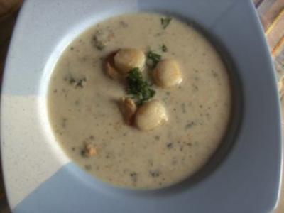Suppen: Muschelsuppe - Rezept