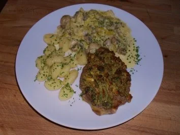 Schweinerückensteaks mit Sonnenblumenkruste - Rezept