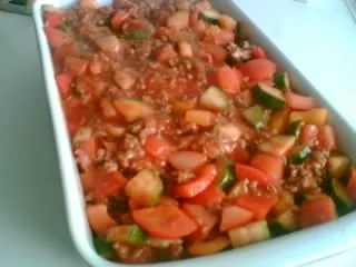 Rezept: Hackauflauf Ratatouille Bild Nr. 4 Hackauflauf Ratatouille - Rezept - Bild Nr. 4