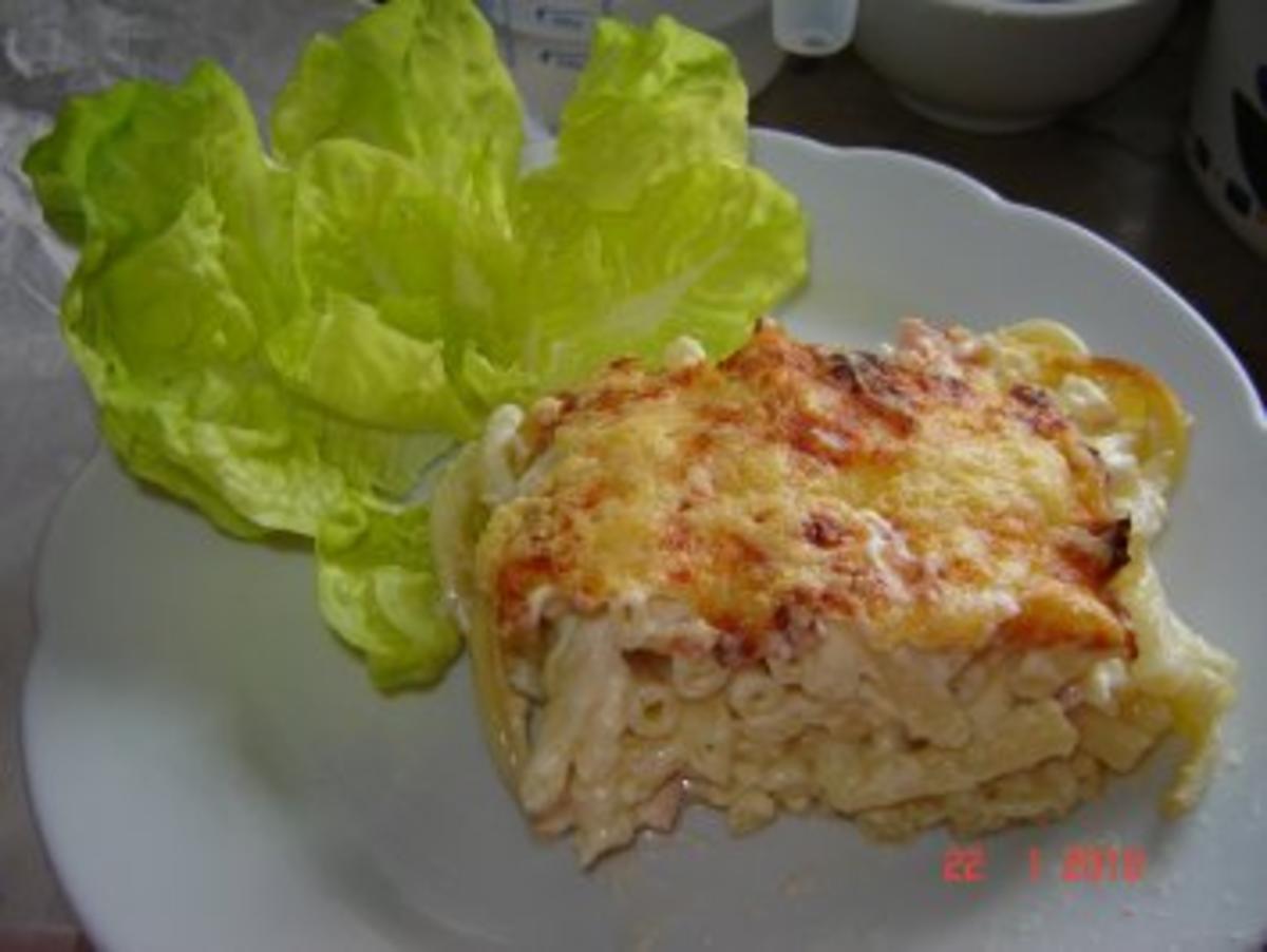 Bilder für Makkaroni-Auflauf mit Schinken - Rezept