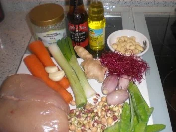 Mariniertes Hühnchen aus dem Wok - Rezept - Bild Nr. 2