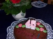 Schoko-Toffee Kuchen - Rezept