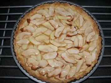 Französische Apfeltarte - Rezept