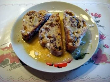 Rezept: Armer Ritter aus Stollen Rest Bild Nr. 4 Armer Ritter aus Stollen Rest - Rezept - Bild Nr. 4
