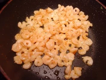 Rezept: Pasta mit Spinatsauce und Scampis Bild Nr. 7 Pasta mit Spinatsauce und Scampis - Rezept - Bild Nr. 7