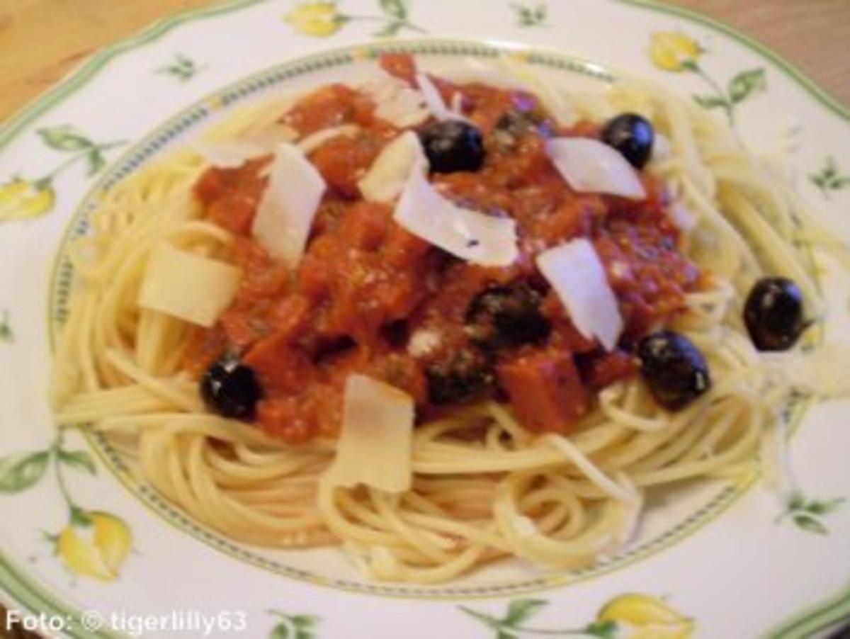 Spaghetti "Mailänder Art" - Rezept
