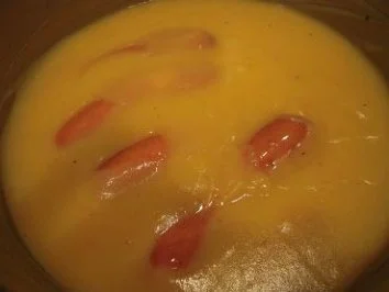 Rezept: Kartoffelsuppe mit getrockneten Steinpilzen Bild Nr. 9 Kartoffelsuppe mit getrockneten Steinpilzen - Rezept - Bild Nr. 9