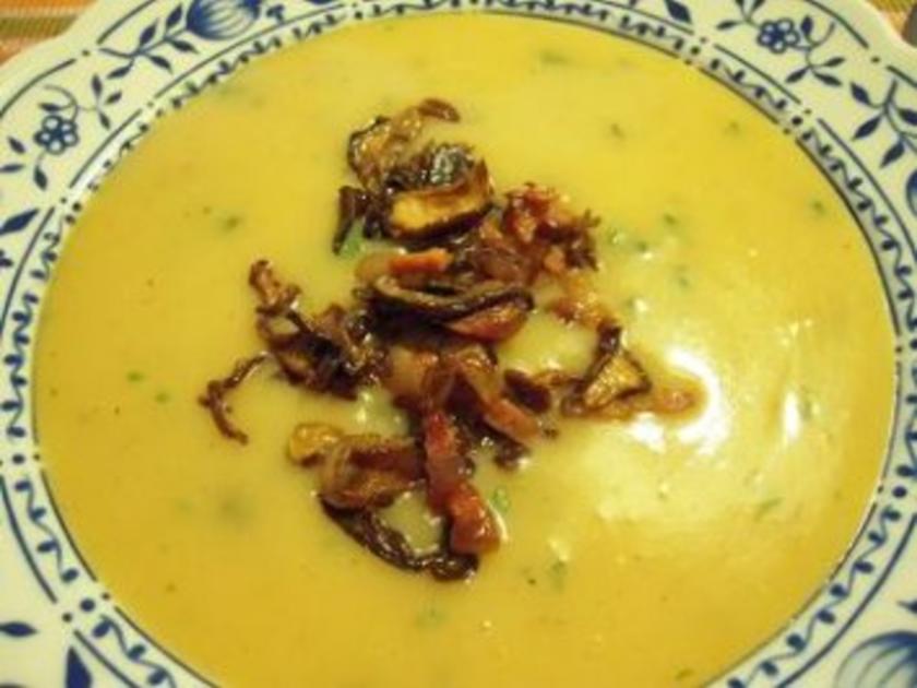 Kartoffelsuppe mit getrockneten Steinpilzen - einfach - von elke42
