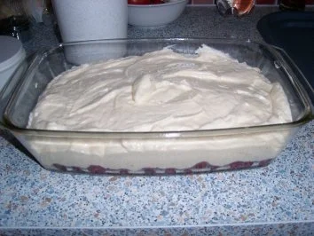Rezept: Quarkauflauf mit Kirschen Bild Nr. 3 Quarkauflauf mit Kirschen - Rezept - Bild Nr. 3