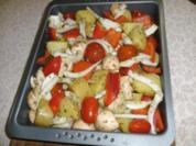 Ofenkartoffeln Mediteran - Rezept