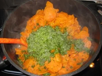 Rezept: Minutenschnitzel mit Möhrengemüse und Kartoffeln Bild Nr. 8 Minutenschnitzel mit Möhrengemüse und Kartoffeln - Rezept - Bild Nr. 8