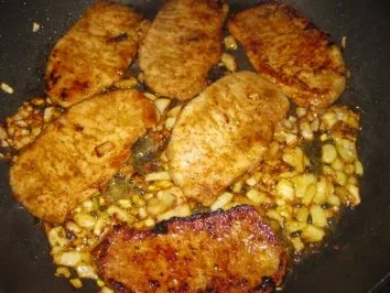 Rezept: Minutenschnitzel mit Möhrengemüse und Kartoffeln Bild Nr. 11 Minutenschnitzel mit Möhrengemüse und Kartoffeln - Rezept - Bild Nr. 11