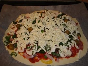 Frühlingspizza - Rezept - Bild Nr. 6